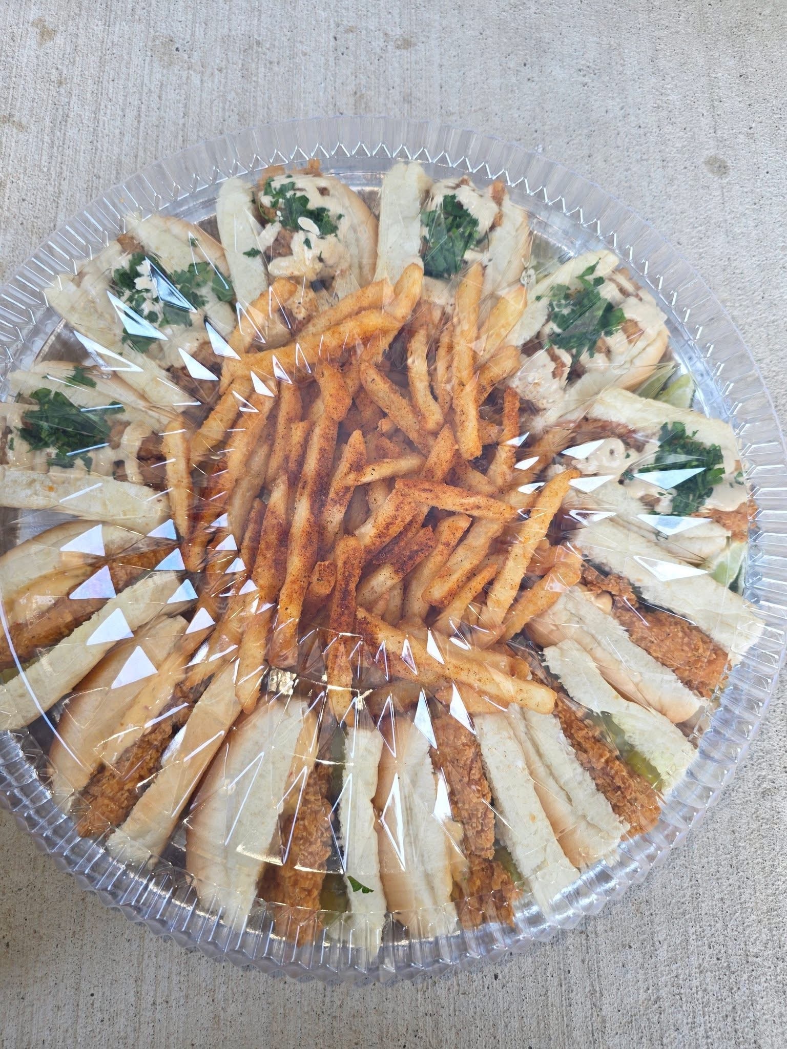 Chicken Sandwich — freshly made chicken sandwich